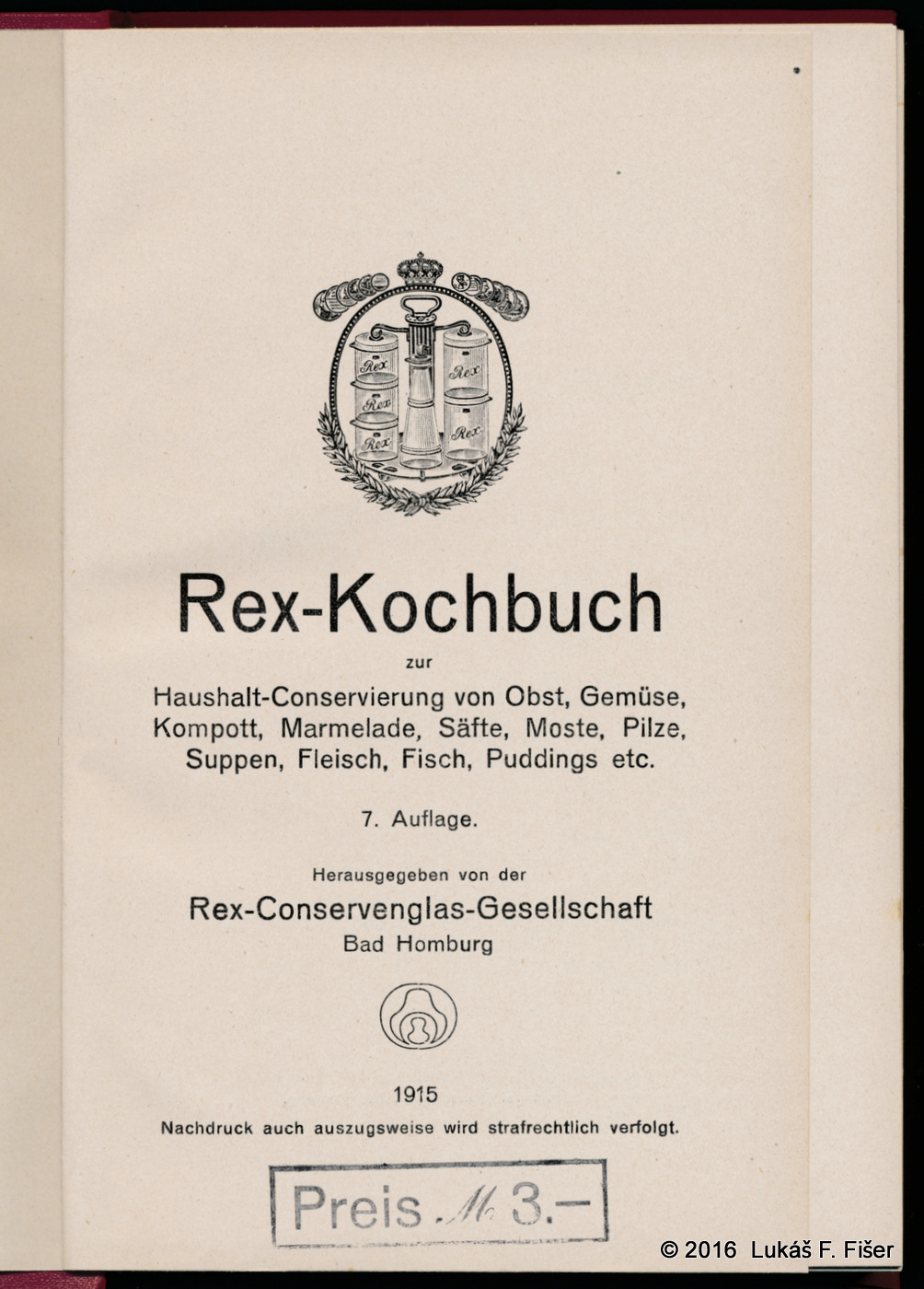 Kochbuch Rex